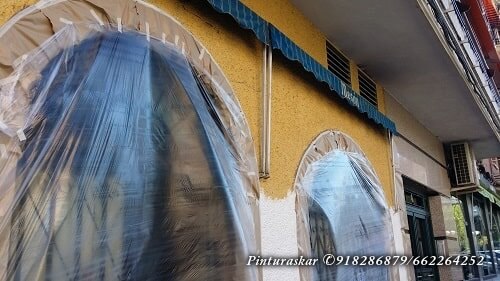 pintura paredes exteriores en madrid