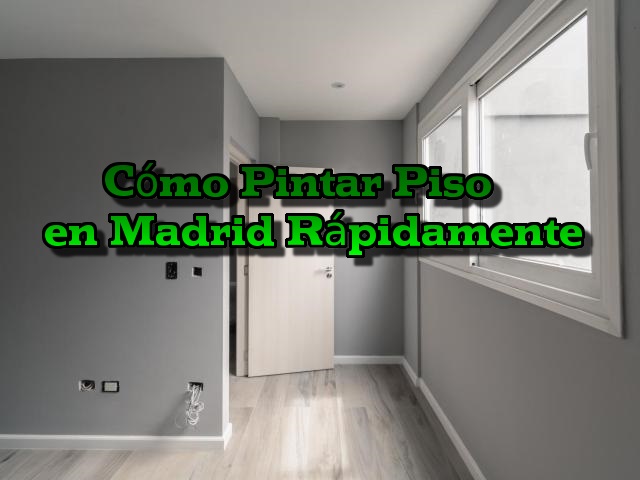 Pintor de pisos en Madrid